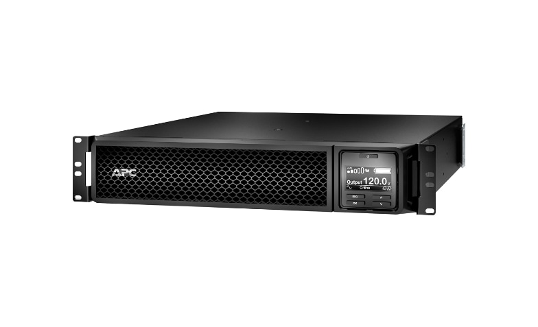 APC Smart-UPS On-Line, 2200VA, Rackmount 2U, 120V, 6x 5-20R+1x L5-20R NEMA outlets, Network Card, Extended runtime, W/ - SRT2200RMXLA-NC - UPS Battery Backups - CDW.com APC Smart-UPS On-Line, 2200VA, Rackmount 2U, 120V, 6x 5-20R+1x L5-20R NEMA outlets, Network Card, Extended runtime, W/ - SRT2200RMXLA-NC - UPS Battery Backups - CDW.com