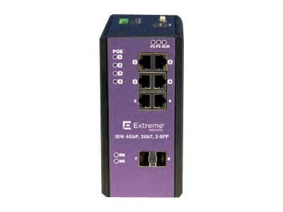 Extreme Networks ExtremeSwitching Industrial Ethernet Switches ISW 4GbP, 2G