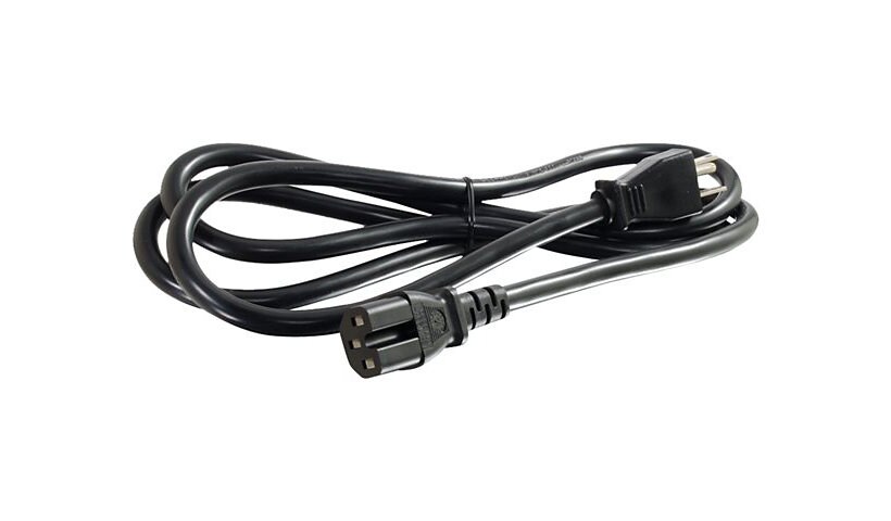 C2G 3ft 14AWG 125 Volt Power Cord (NEMA 5-15P to IEC C15) - câble d'alimentation - IEC 60320 C15 pour NEMA 5-15P - 91.44 cm