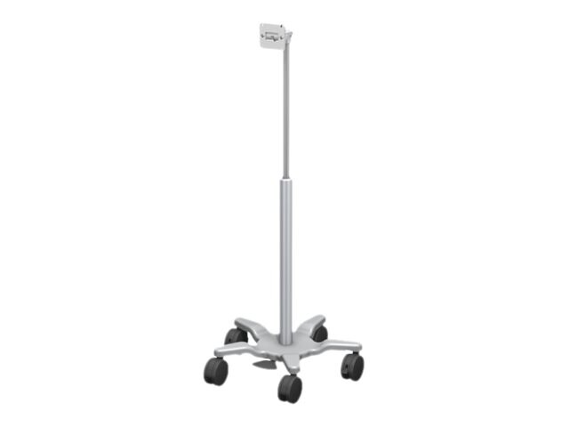 GCX VHRS Variable Height Roll Stand for VESA Flat Panel with Foot Pedal - cart