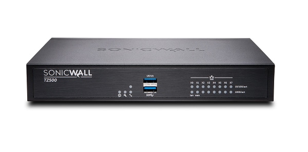 SonicWall TZ500W - security appliance - Wi-Fi 5 - with 1 year Support Service 8x5