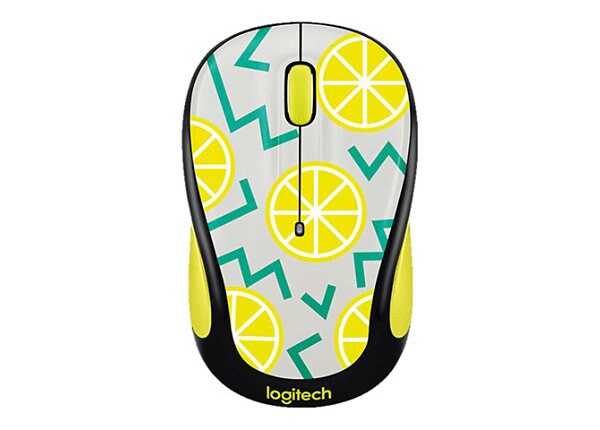 Logitech Party Collection M325c - mouse - 2.4 GHz - lemon