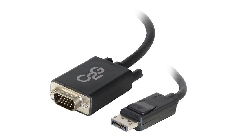 C2G 10ft DisplayPort to VGA Cable - DP to VGA Video Adapter Cable - M/M