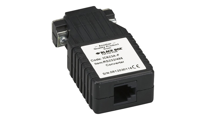 Black Box serial adapter - 0.7 in