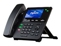 Digium D62 IP Phone 2-Line SIP with HD Voice, Gigabit, 4.3 Inch Color  Display, Icon Keys 通販