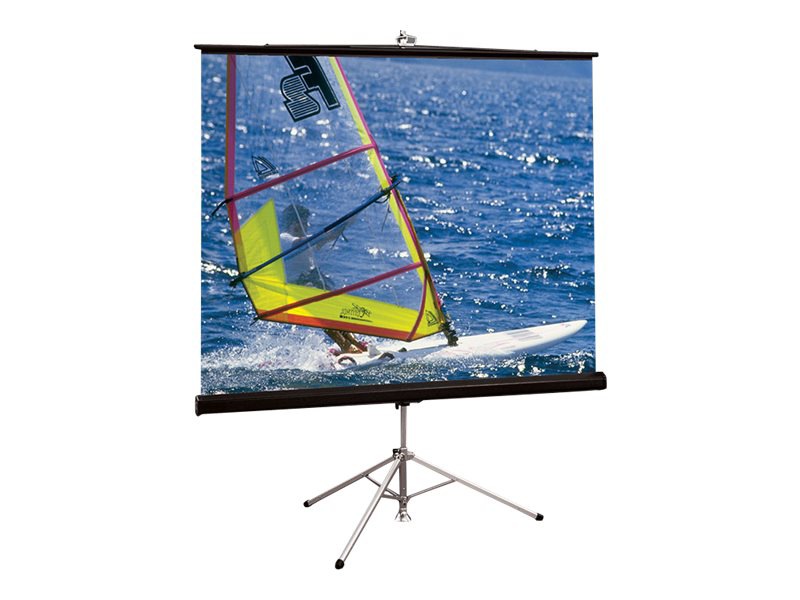 Draper Diplomat/R HDTV Format - projection screen with tripod - 76" (76 in)