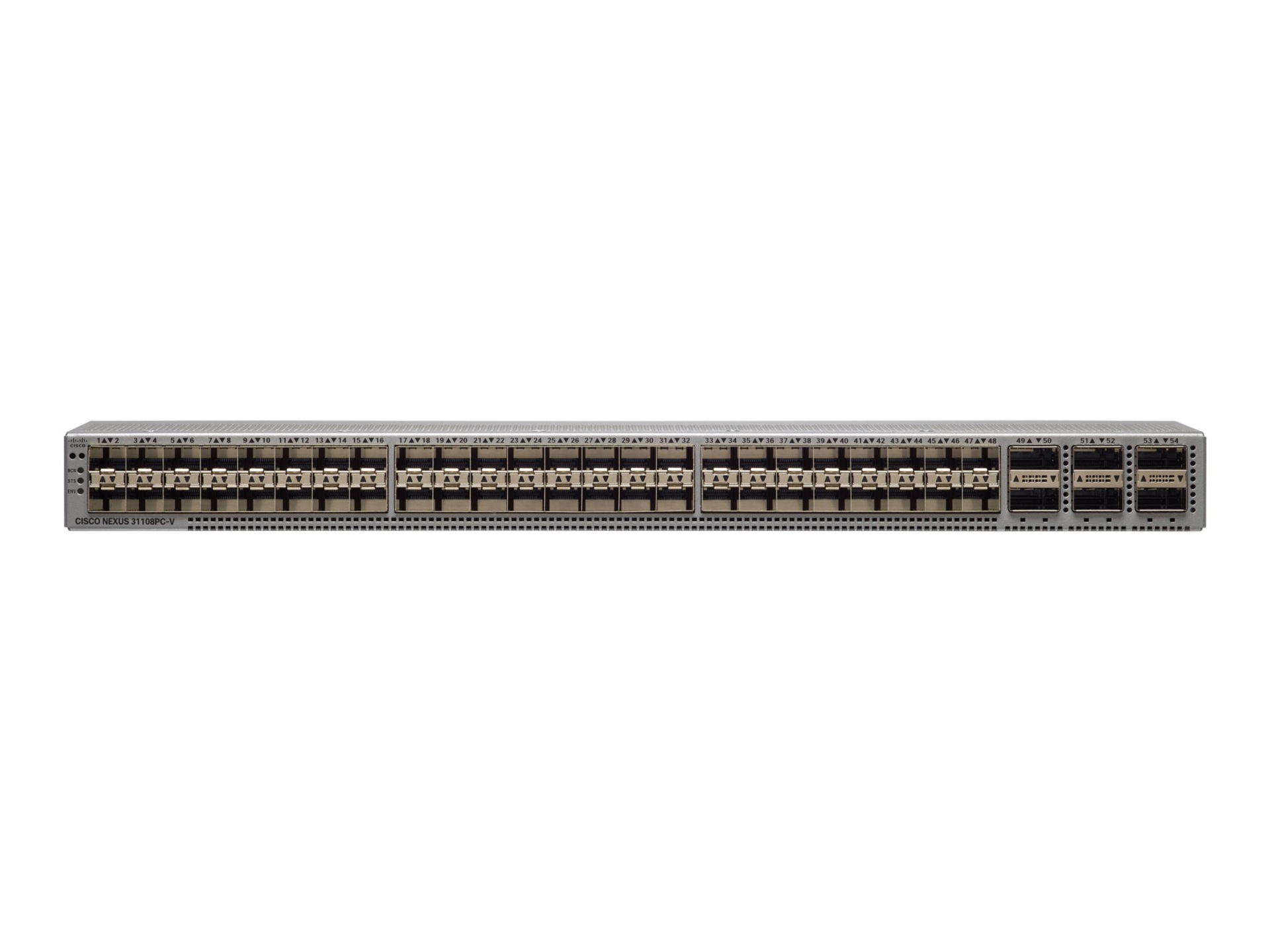 Cisco Nexus 31108PC-V - Bundle - switch - 48 ports - managed - rack-mountab