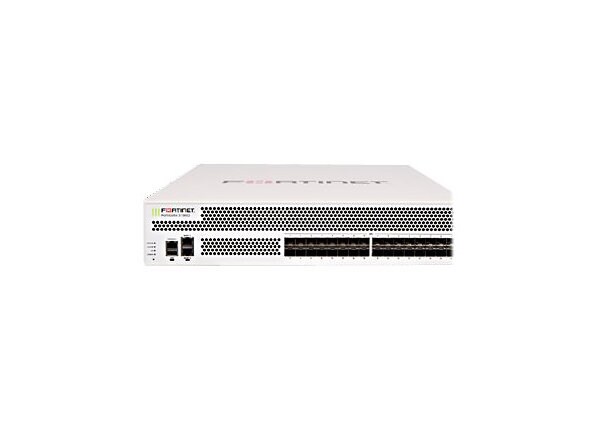 Fortinet FortiGate 3100D - security appliance - with 3 years FortiCare 24X7 Comprehensive Support + 3 years FortiGuard