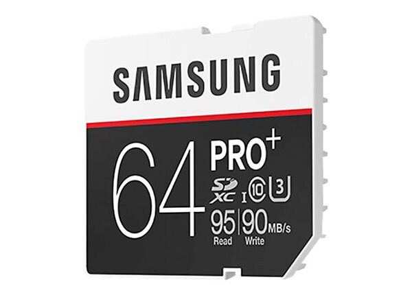 Samsung Pro+ MB-SD64D - flash memory card - 64 GB - SDXC UHS-I