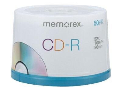 Memorex CD-R x 50 - 700 MB - storage media
