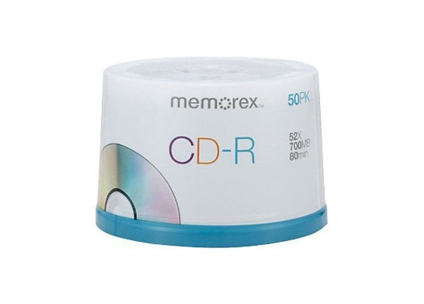 Memorex CD-R x 50 - 700 MB - storage media