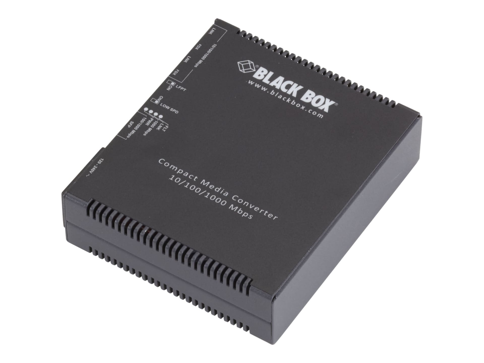 Black Box Compact Media Converter Gigabit Ethernet SFP