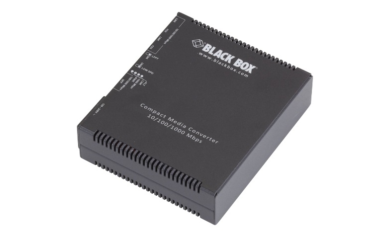 Black Box Compact Media Converter - fiber media converter - 1GbE