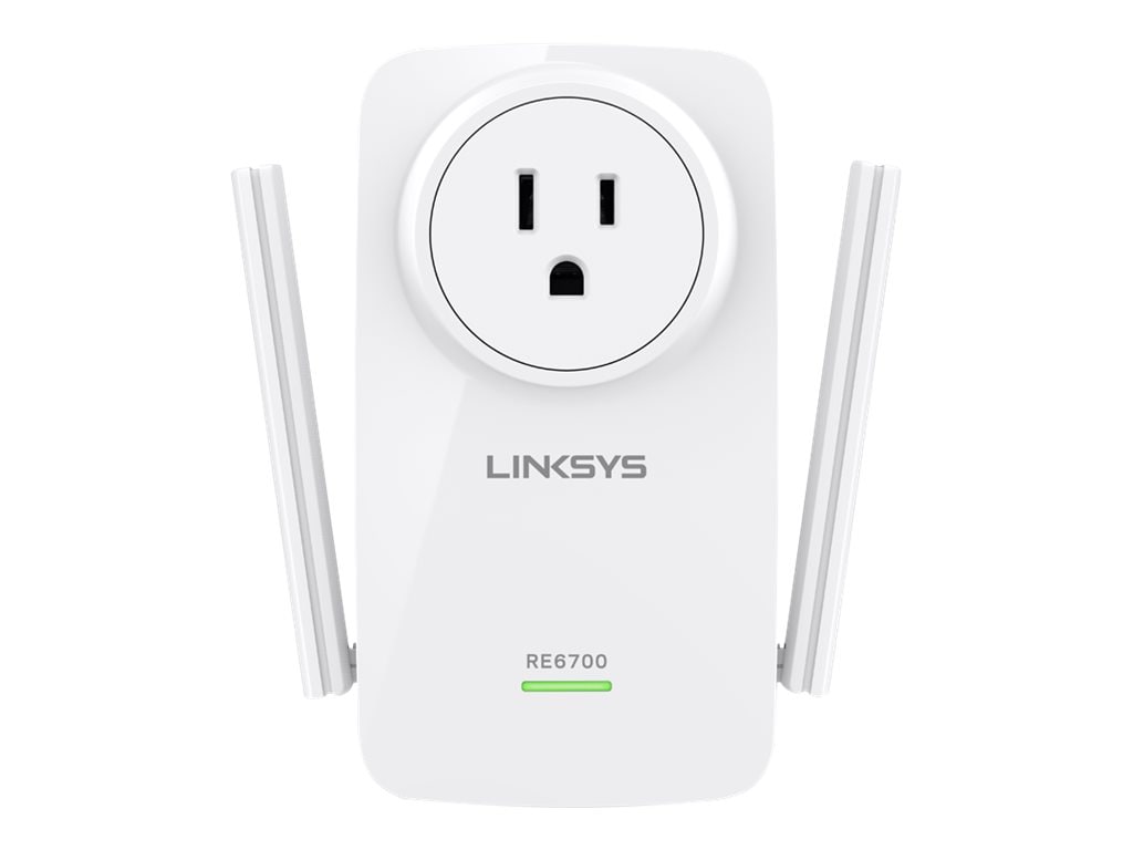 Linksys Amplify Dual Band High-Power Wi-Fi Gigabit Range Extender - White