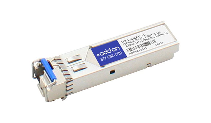 AddOn Cisco SFP-10G-BX-U Compatible SFP+ Transceiver - SFP+ transceiver mod