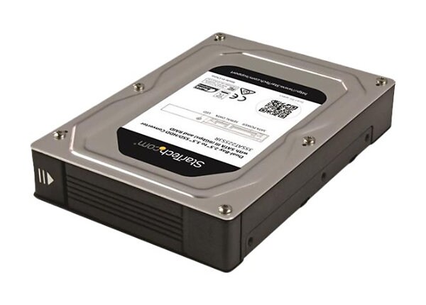 StarTech.com Dual-Bay 2.5 to 3.5in Adapter Enclosure with SATA III and RAID