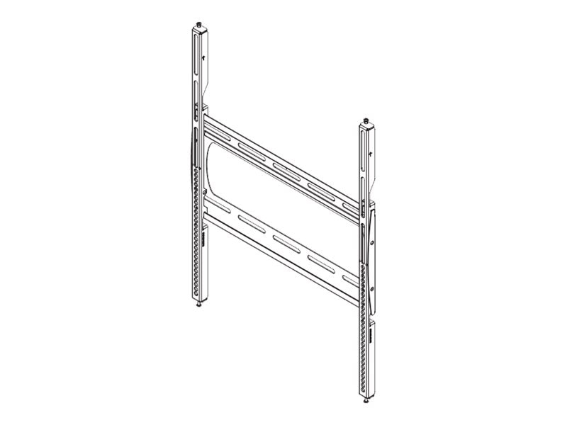 Planar bracket - low profile - for flat panel