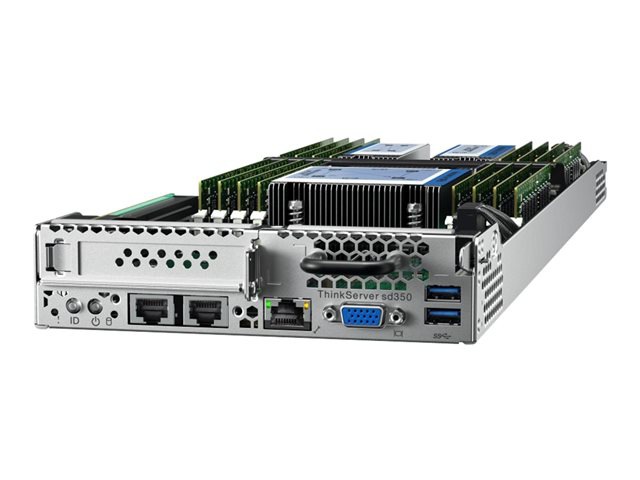 Lenovo ThinkServer sd350 5493 - Xeon E5-2680V4 2.4 GHz - 16 GB - 0 GB