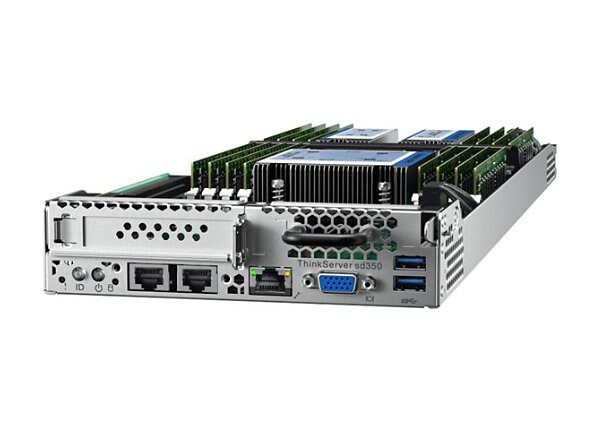 Lenovo ThinkServer sd350 5493 - Xeon E5-2680V4 2.4 GHz - 16 GB - 0 GB