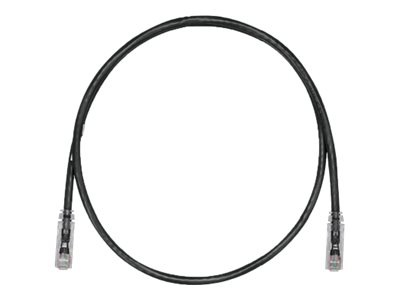 Panduit TX6 PLUS patch cable - 14 ft - black