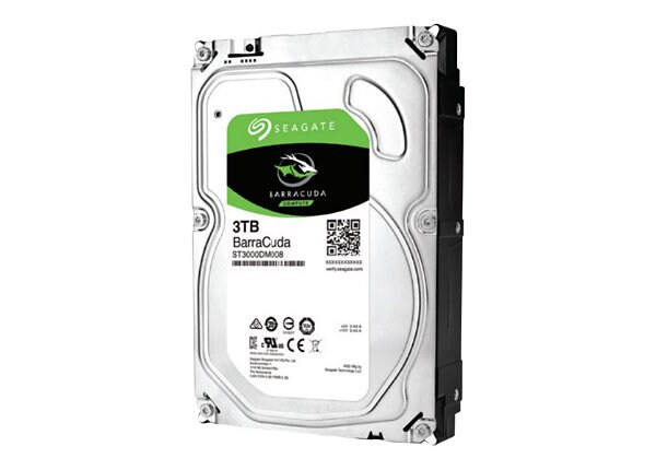 Seagate Barracuda ST3000DM008 - hard drive - 3 TB - SATA 6Gb/s