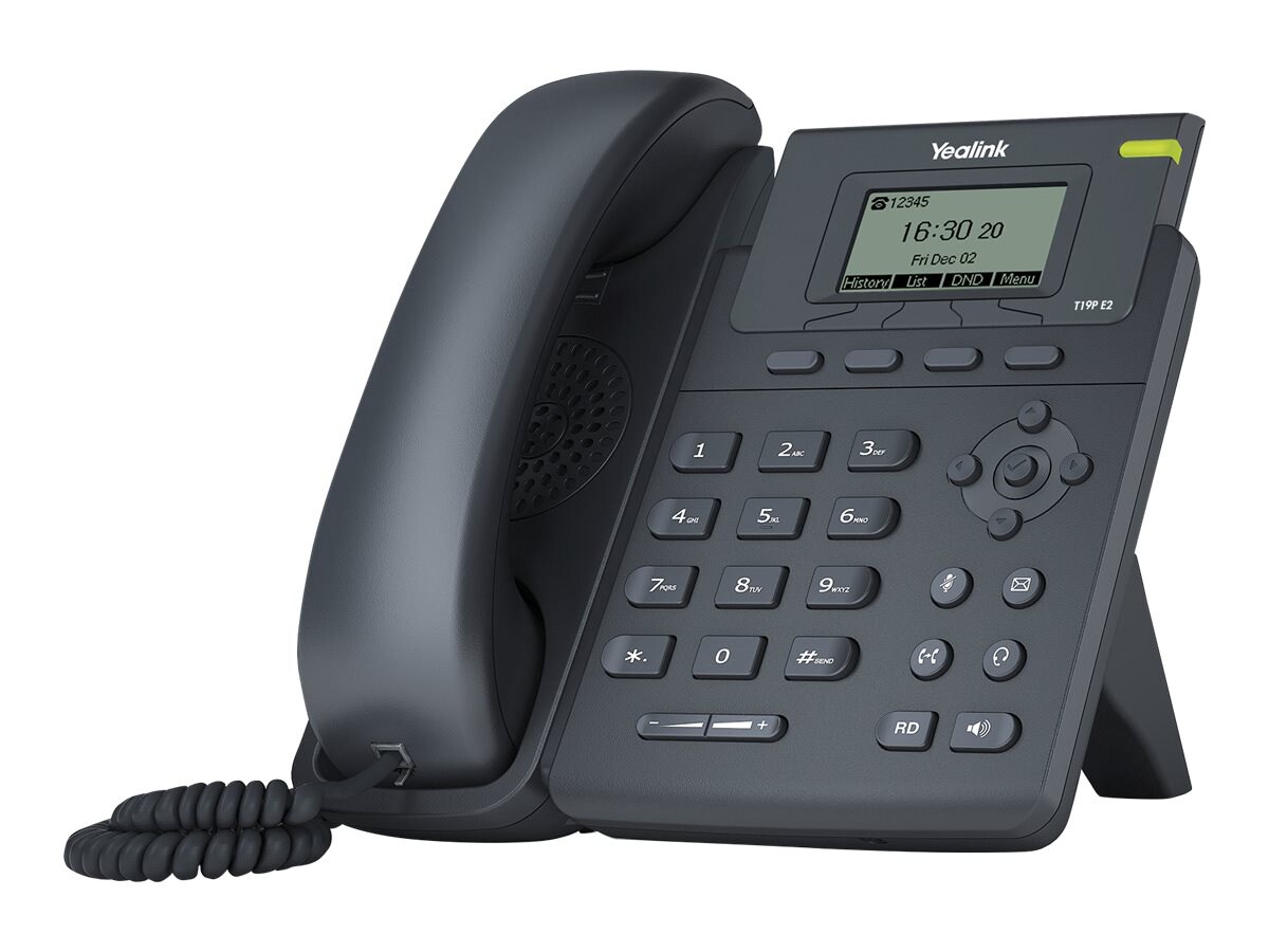 Yealink SIP-T19P E2 - VoIP phone - 3-way call capability