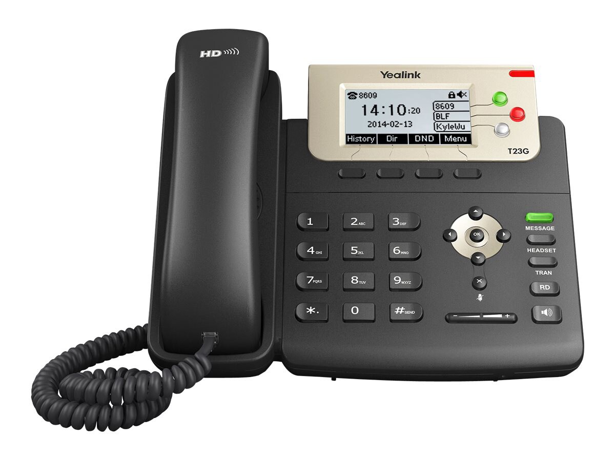 Yealink SIP-T23G - VoIP phone - 3-way call capability