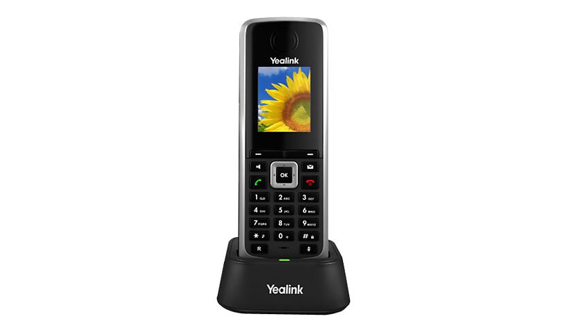 Yealink W52H - cordless extension handset - 3-way call capability