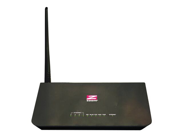 Zoom 5792 - wireless router - DSL modem - 802.11b/g/n - desktop