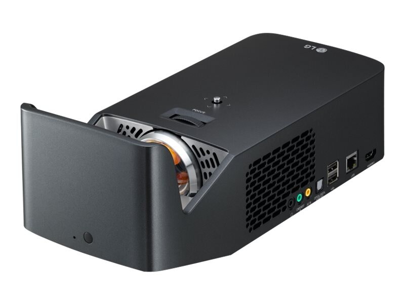 LG MiniBeam PF1000U - DLP projector - ultra short-throw - portable - 3D - Wi-Fi/LAN