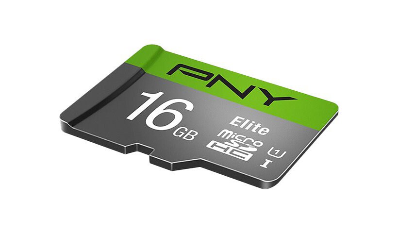 PNY Elite Performance - carte mémoire flash - 16 Go - microSDHC UHS-I