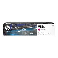 HP 981A (J3M69A) Original Page Wide Ink Cartridge - Single Pack - Magenta -