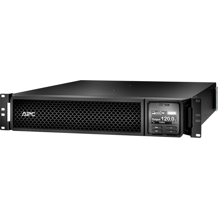 Thumbnail 4 of 6 for APC Smart-UPS On-Line, 2200VA, Rackmount 2U, 120V, 6x 5-20R+1x L5-20R NEMA outlets, SmartSlot, Extended runtime, W/ rail