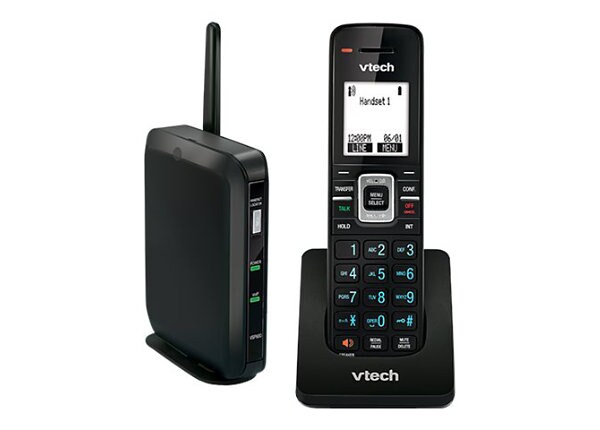 VTech ErisTerminal VSP600 - cordless phone / VoIP phone with caller ID/call waiting