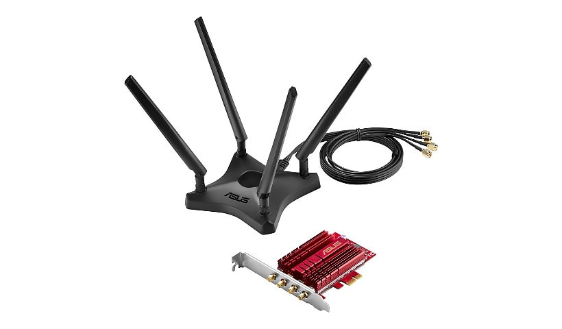 ASUS PCE-AC88 - network adapter - PCIe