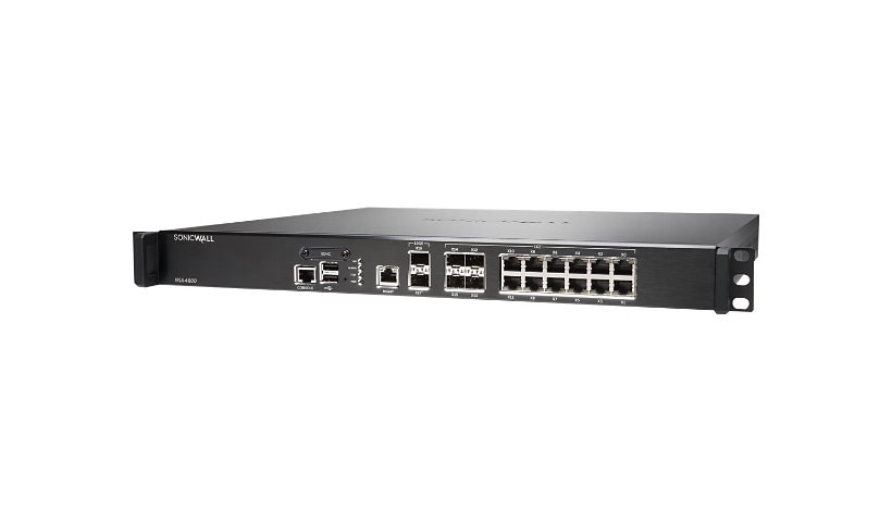 SonicWall NSa 4600 - Advanced - security appliance - with 1 year TotalSecur