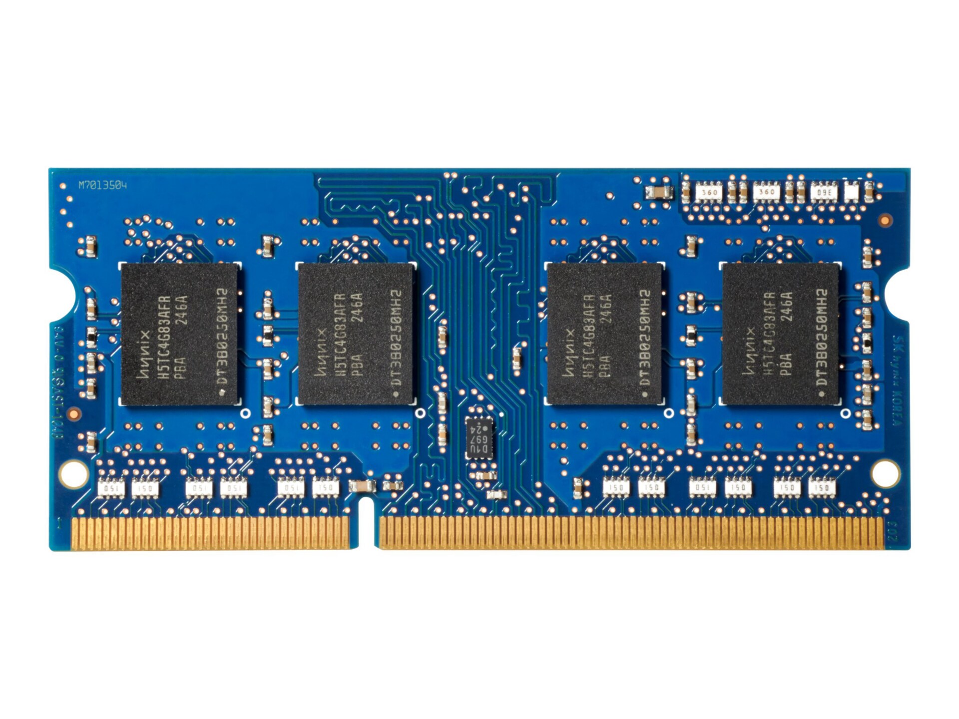 HP - DDR3 - module - 1 GB - SO-DIMM 144-pin - 800 MHz / PC3-6400 - unbuffered