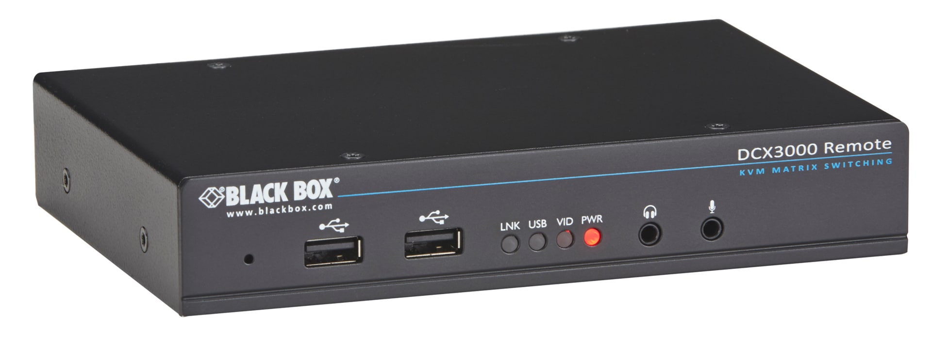 Black Box DCX3000 Digital CATx KVM Matrix Remote User Station - video/audio/USB extender - TAA Compliant
