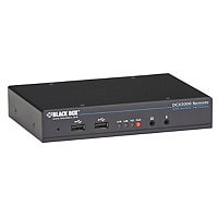 Black Box DCX3000 Digital CATx KVM Matrix Remote User Station - video/audio/USB extender - TAA Compliant