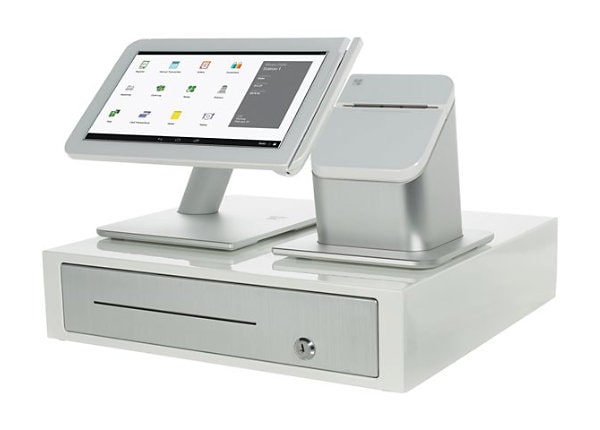 Clover Station Tablet POS with Cash Drawer and Printer