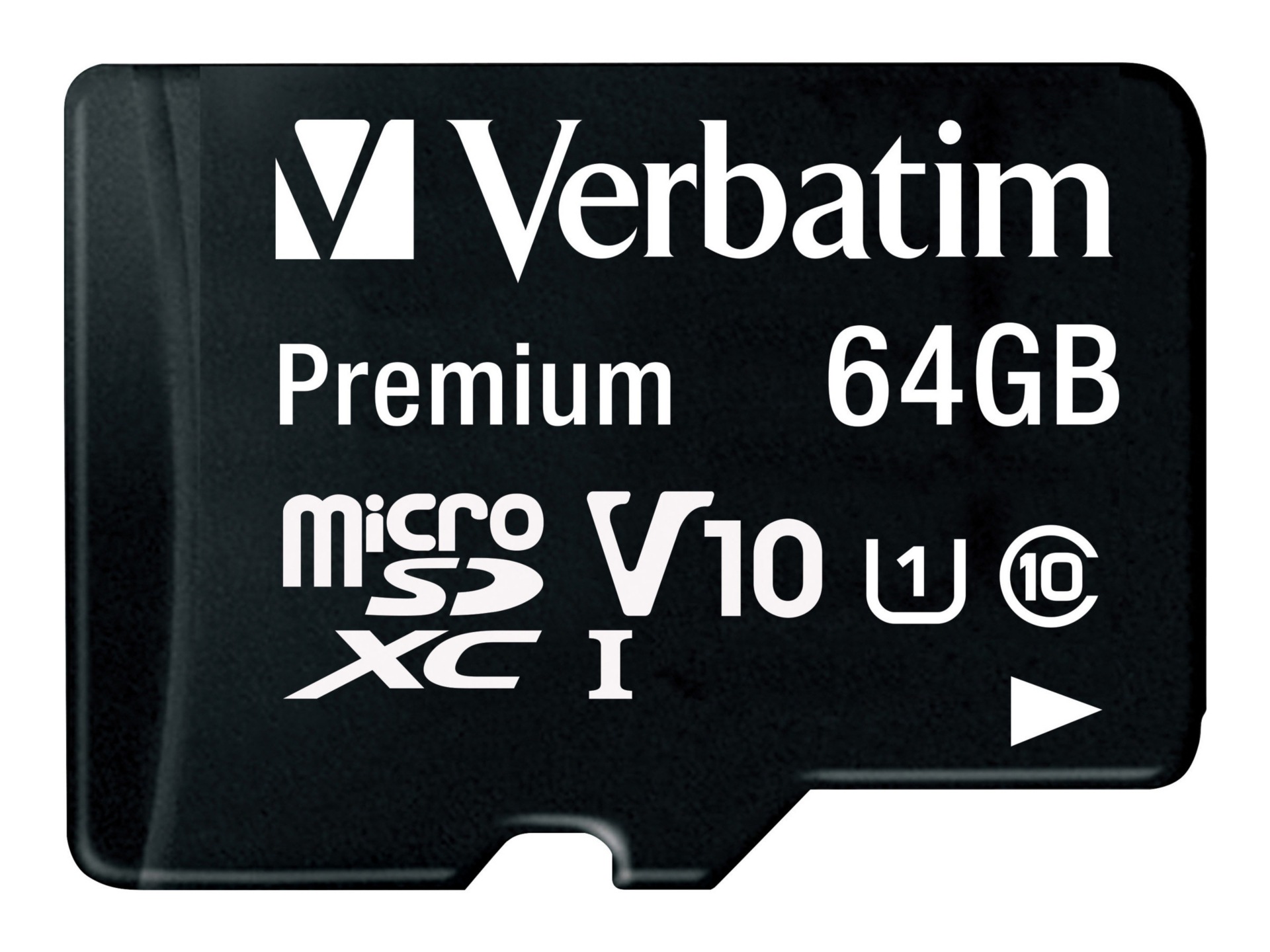 Verbatim Premium - flash memory card - 64 GB - microSDXC UHS-I