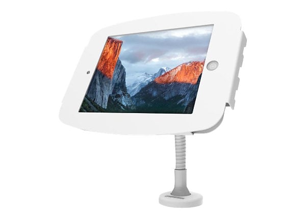 Compulocks Space Flex Arm - iPad 9.7" Counter Top Kiosk - White - mounting kit