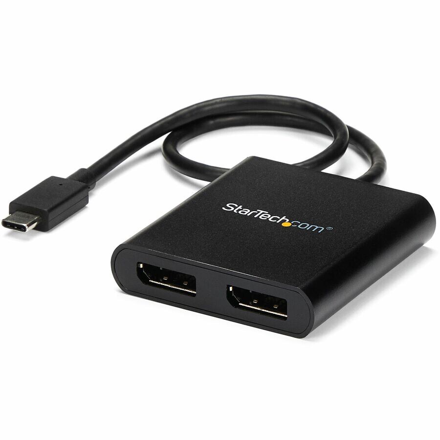 StarTech.com 2-Port Multi Monitor Adapter - USB-C Dual DisplayPort MST Hub