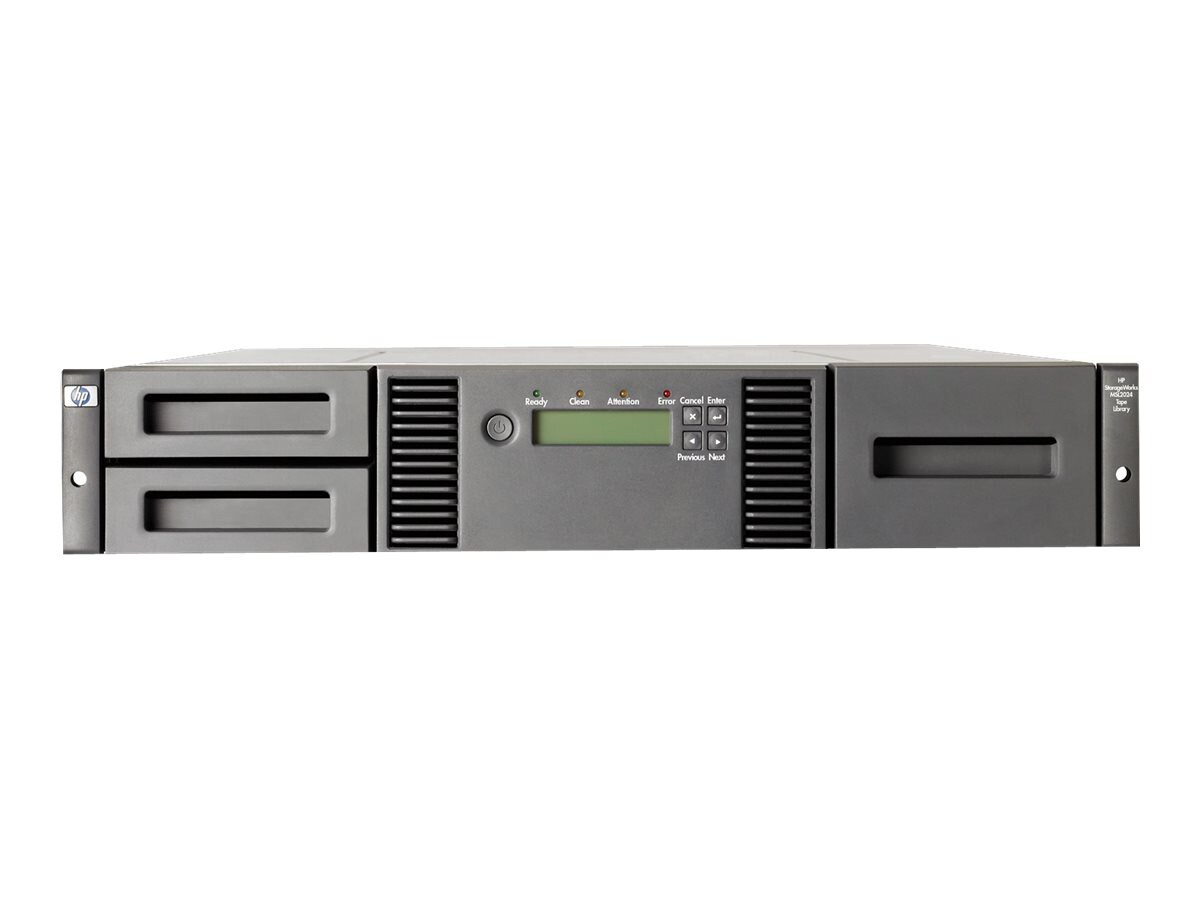 HPE StoreEver MSL2024 Ultrium 6250 - tape library - LTO Ultrium - Fibre Channel
