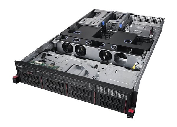 Lenovo ThinkServer RD450 - rack-mountable - Xeon E5-2630V4 2.2 GHz - 16 GB - 0 GB