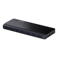 TP-Link UH720 - Powered USB Hub 3.0 with 7 USB 3.0 Data Ports and 2 Smart C