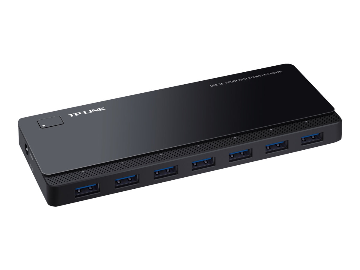 Thumbnail 2 of 13 for TP-Link UH720 - Powered USB Hub 3.0 with 7 USB 3.0 Data Ports and 2 Smart Charging USB Ports
