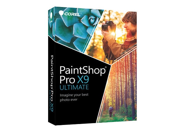 Corel PaintShop Pro X9 Ultimate - box pack