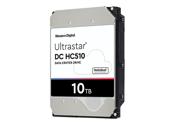 WD Ultrastar DC HC510 HUH721010ALN600 - hard drive - 10 TB - SATA 6Gb/s