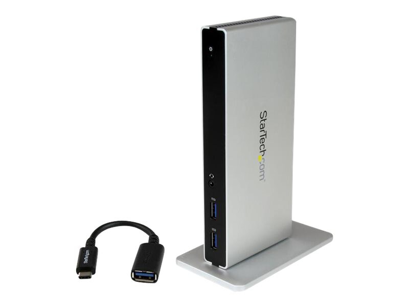 StarTech.com USB 3.0 Docking Station - Dual Monitor HDMI/DVI or VGA, 6x USB